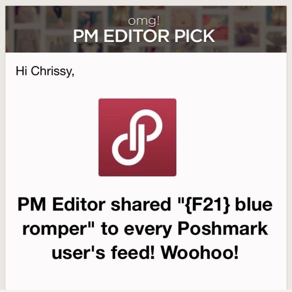 Forever 21 summer navy romper - Picture 7 of 7